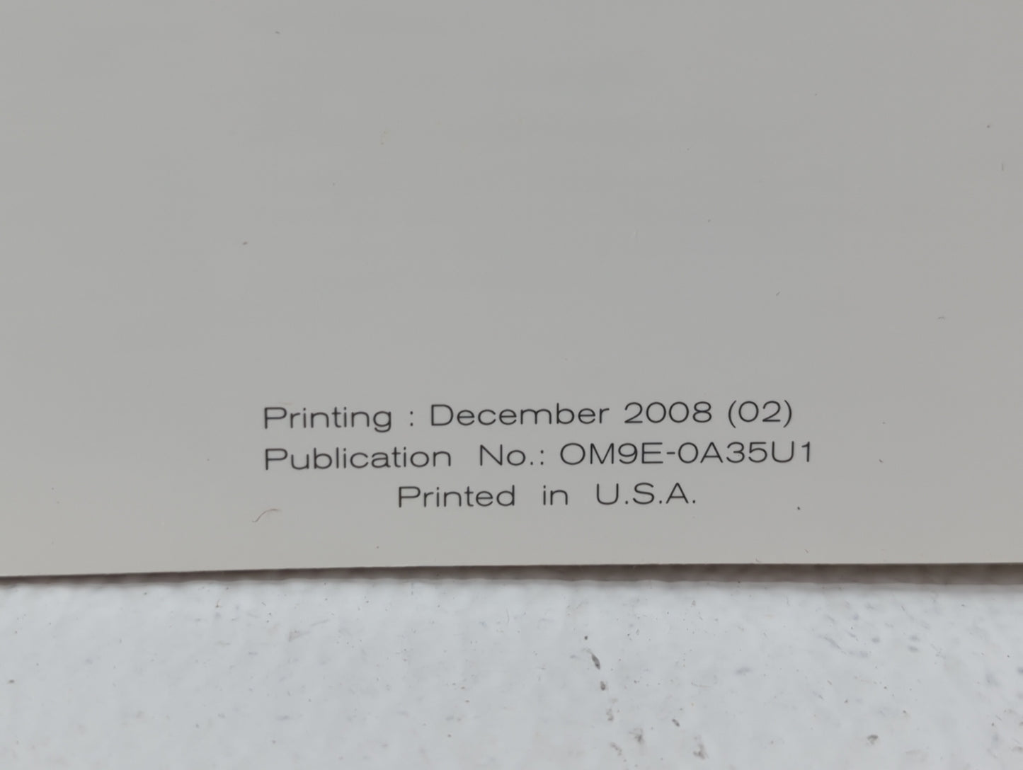 2009 Nissan Maxima Owners Manual Book Guide OEM Used Auto Parts - Oemusedautoparts1.com