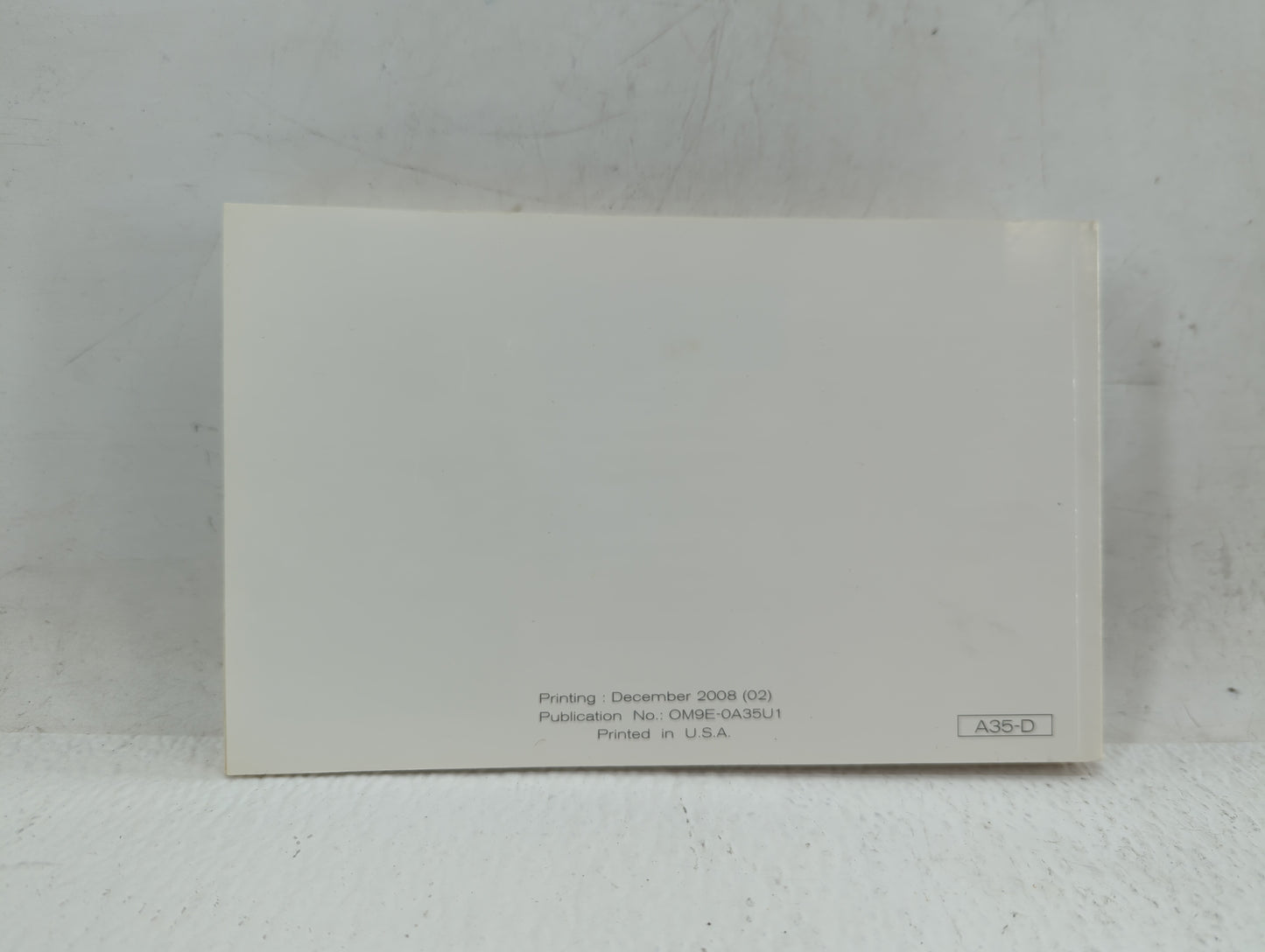 2009 Nissan Maxima Owners Manual Book Guide OEM Used Auto Parts - Oemusedautoparts1.com