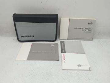 2009 Nissan Maxima Owners Manual Book Guide OEM Used Auto Parts - Oemusedautoparts1.com