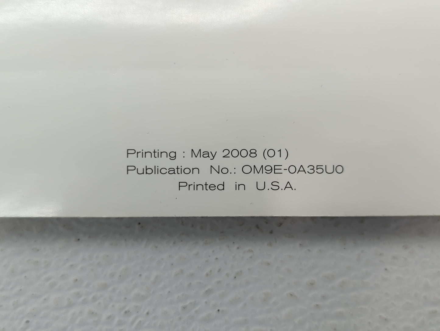 2009 Nissan Maxima Owners Manual Book Guide OEM Used Auto Parts - Oemusedautoparts1.com