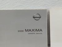 2009 Nissan Maxima Owners Manual Book Guide OEM Used Auto Parts - Oemusedautoparts1.com