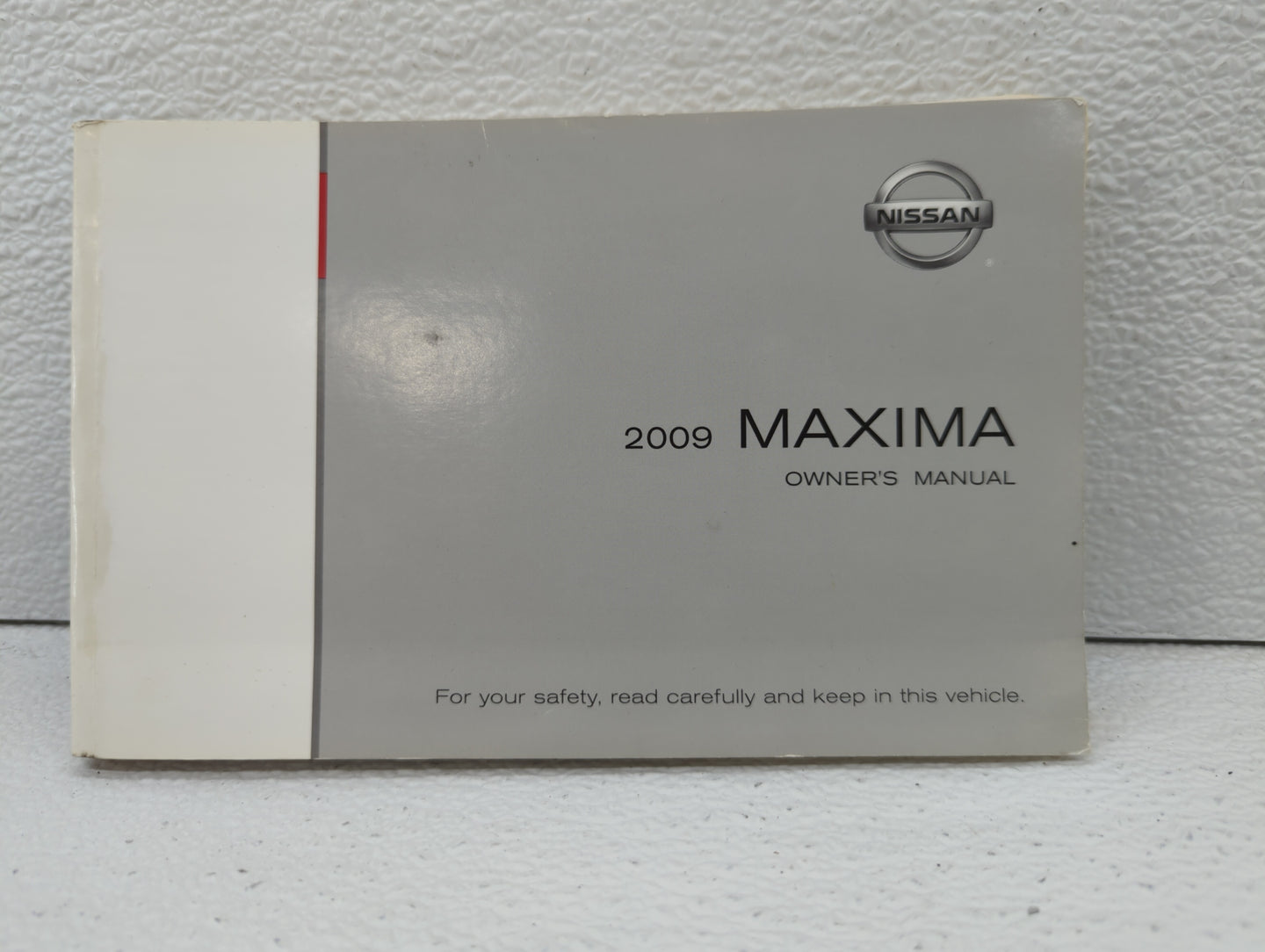 2009 Nissan Maxima Owners Manual Book Guide OEM Used Auto Parts - Oemusedautoparts1.com