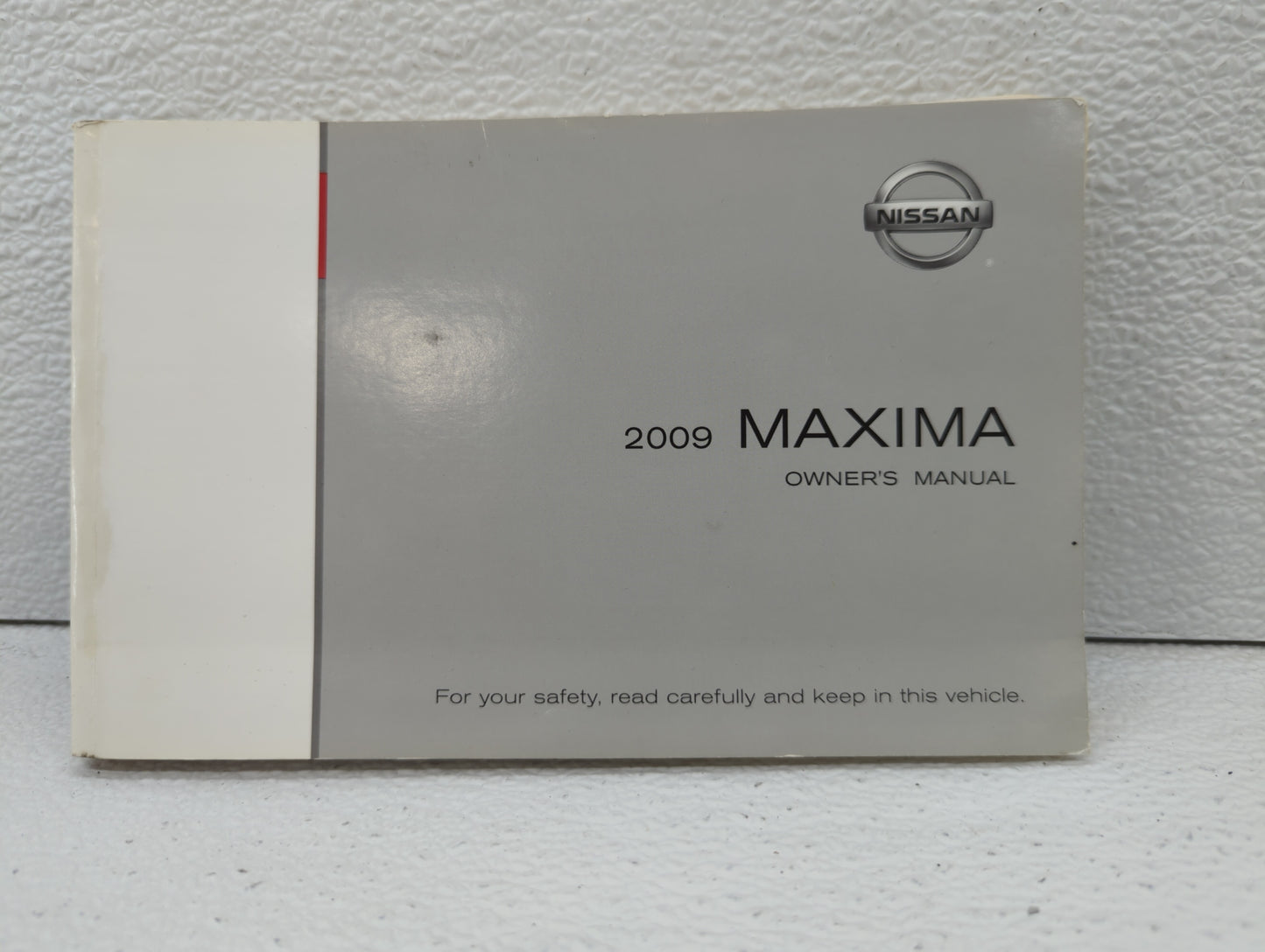 2009 Nissan Maxima Owners Manual Book Guide OEM Used Auto Parts - Oemusedautoparts1.com