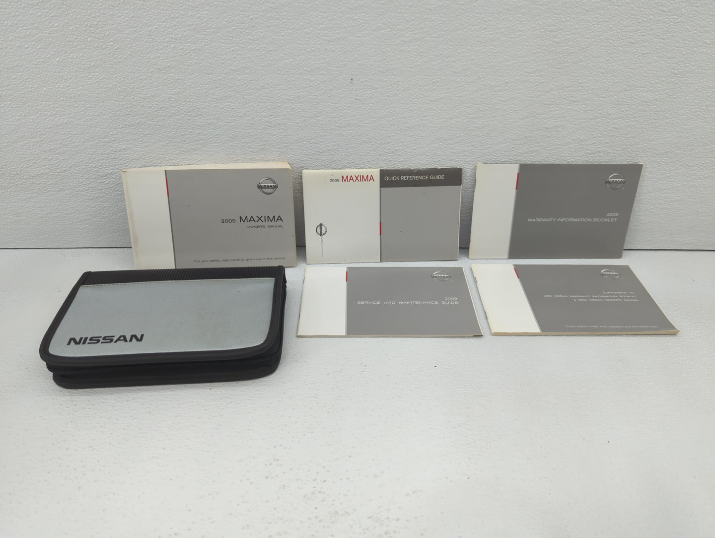2009 Nissan Maxima Owners Manual Book Guide OEM Used Auto Parts - Oemusedautoparts1.com