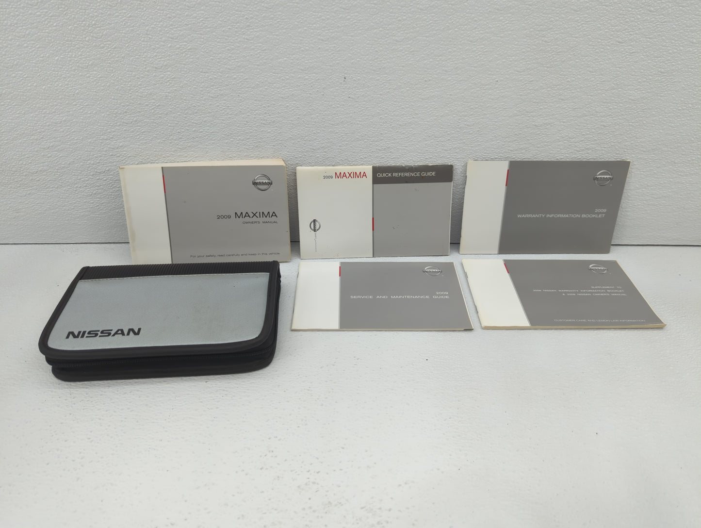2009 Nissan Maxima Owners Manual Book Guide OEM Used Auto Parts - Oemusedautoparts1.com