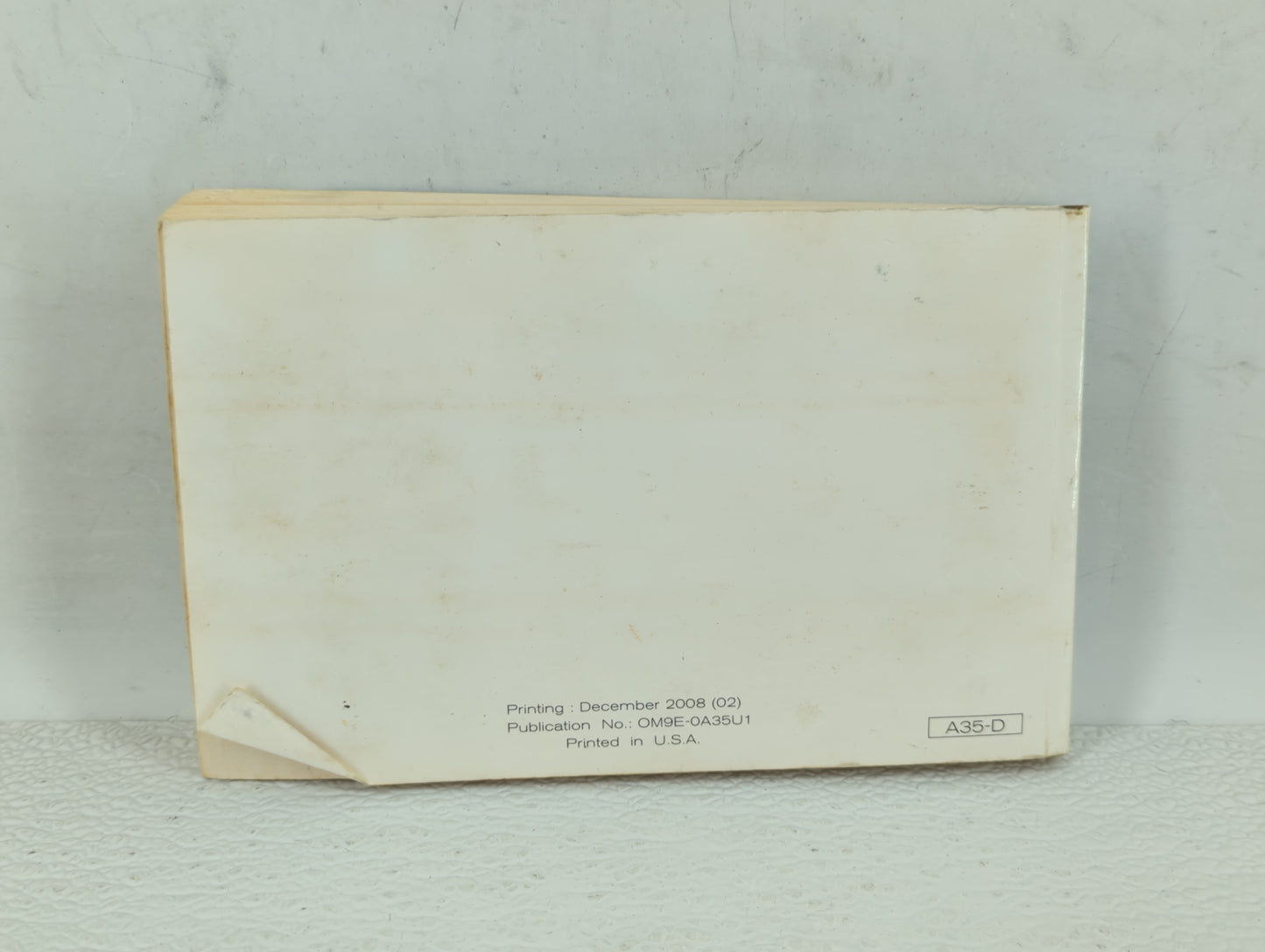 2009 Nissan Maxima Owners Manual Book Guide OEM Used Auto Parts - Oemusedautoparts1.com