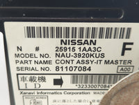 2009 Nissan Maxima Radio AM FM Cd Player Receiver Replacement P/N:25915 1AA1A 25915 1AA0D, 25915 1AA0B, 25915 1AA3C Fits OEM