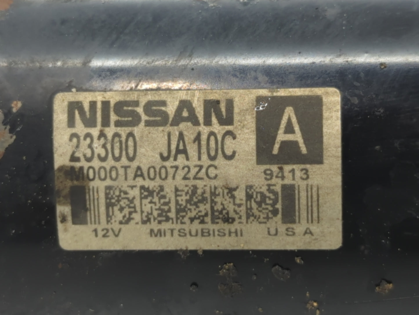 2009-2014 Nissan Maxima Car Starter Motor Solenoid OEM P/N:23300 JA10C Fits Fits 2007 2008 2009 2010 2011 2012 2013 2014 OEM
