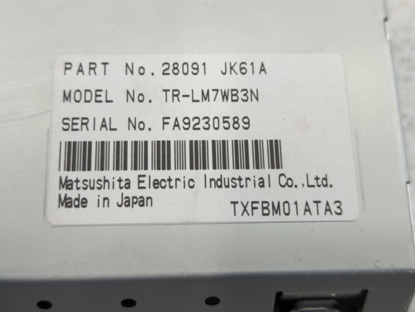 2009-2009 Nissan Maxima Information Display Screen - Oemusedautoparts1.com