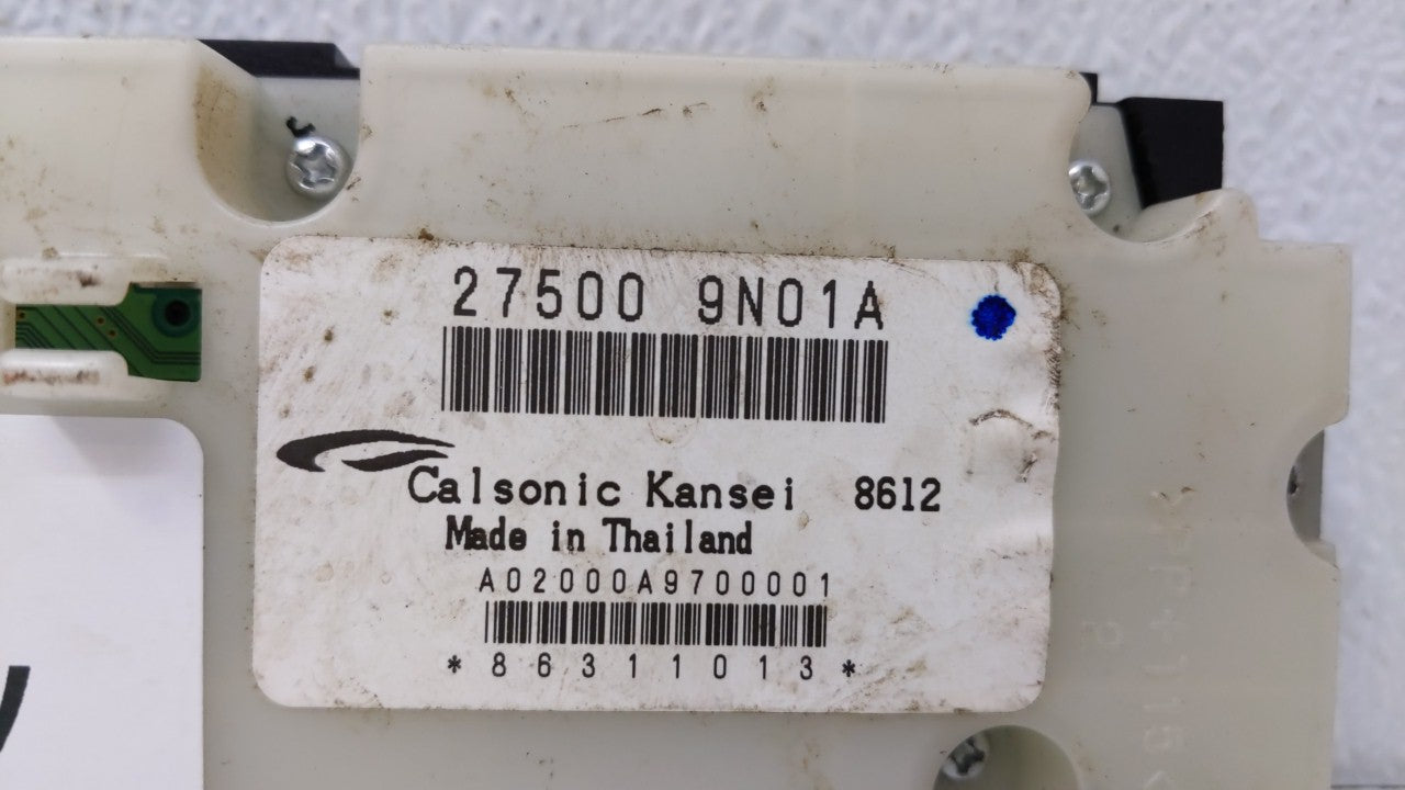 2009-2014 Nissan Maxima Climate Control Module Temperature AC/Heater Replacement P/N:27500 9N01A Fits OEM Used Auto Parts - 
