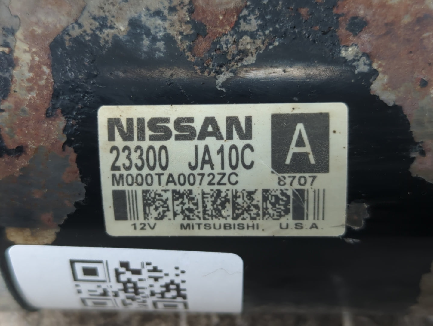 2009-2014 Nissan Maxima Car Starter Motor Solenoid OEM P/N:23300 JA10C Fits Fits 2007 2008 2009 2010 2011 2012 2013 2014 OEM