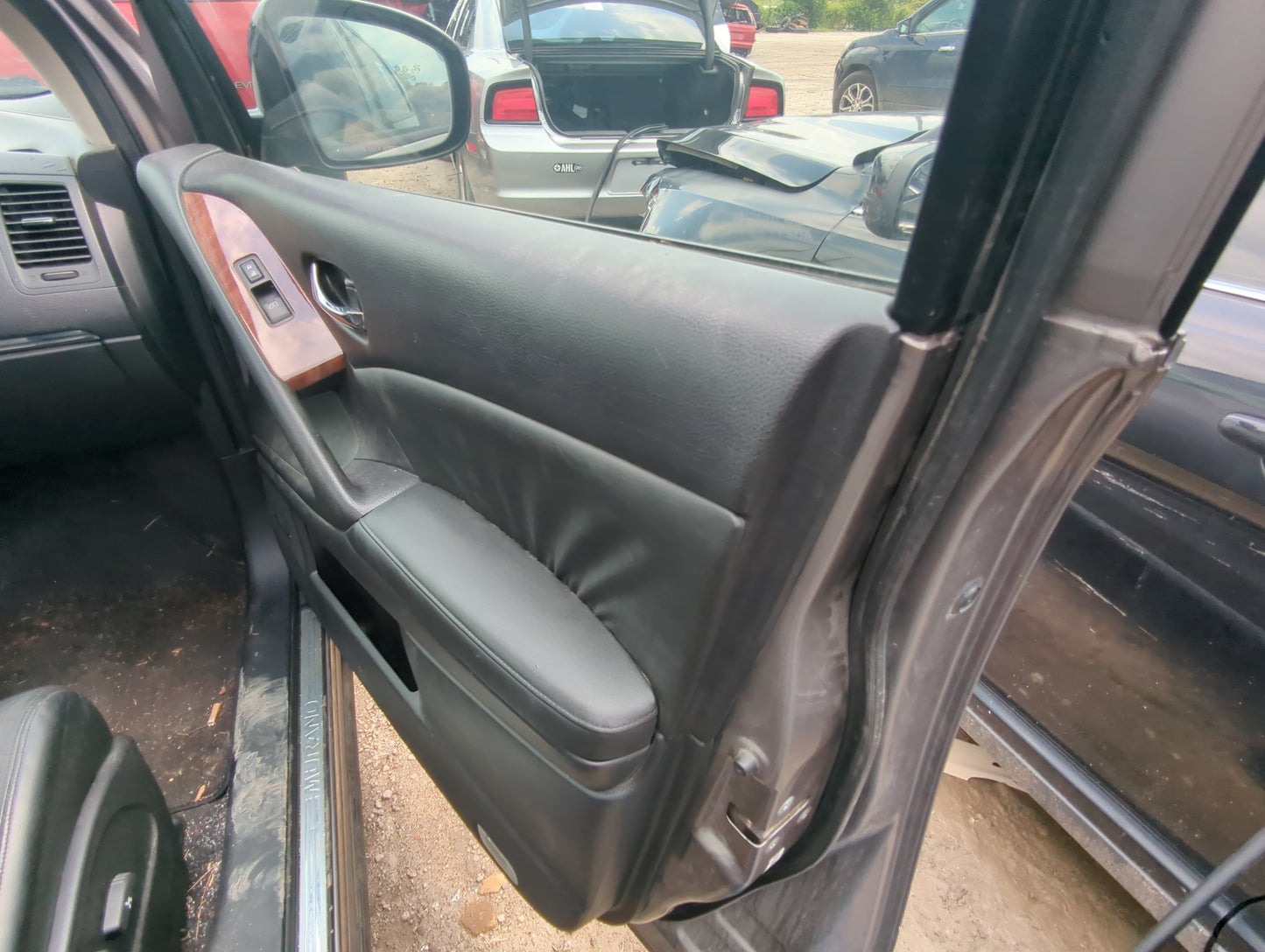 2009 Nissan Murano Front Right Passenger Interior Door Panel Trim - Oemusedautoparts1.com