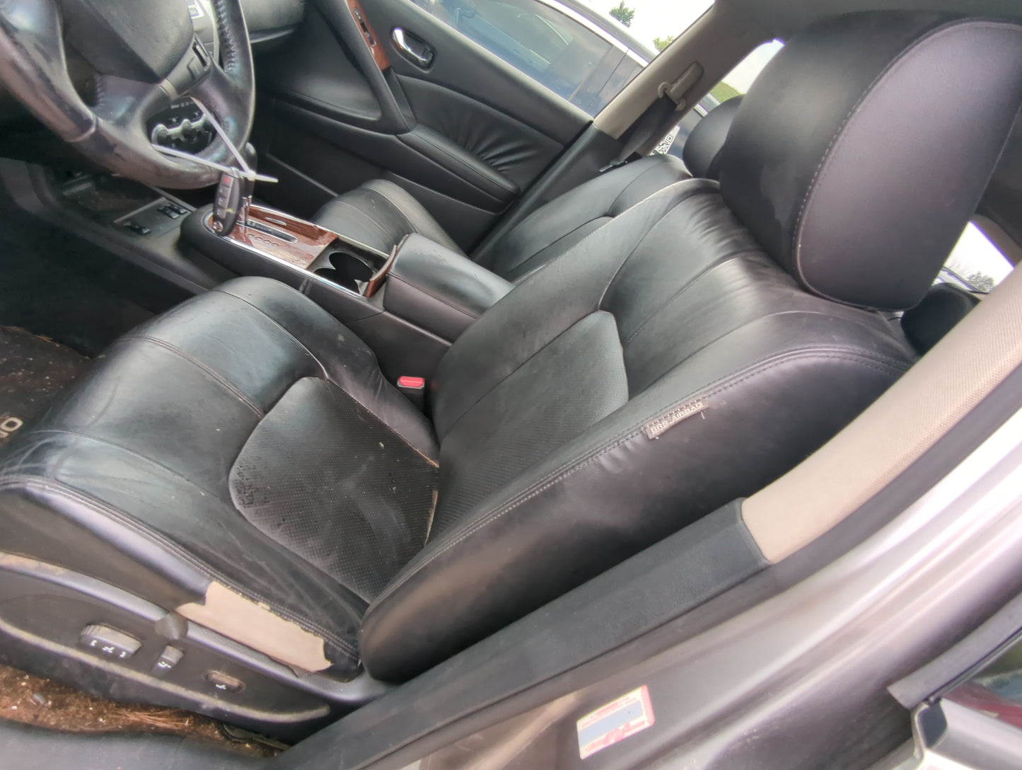 2009-2014 Nissan Murano Driver Front Seat Oem Black - Oemusedautoparts1.com