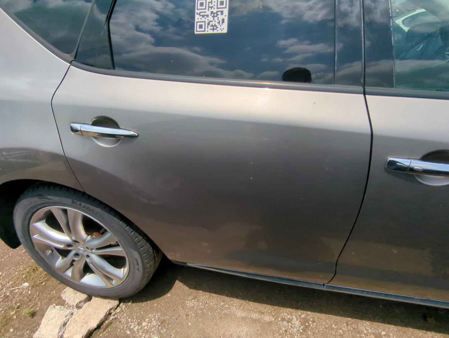 2009 Nissan Murano Passenger Rear Door Oem - Oemusedautoparts1.com