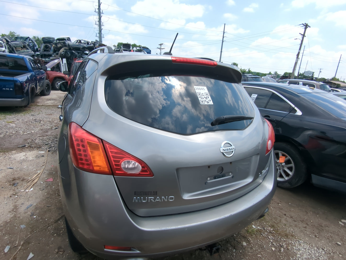 2009-2009 Nissan Murano Trunk/decklid/hatch/tailgate Oem - Oemusedautoparts1.com