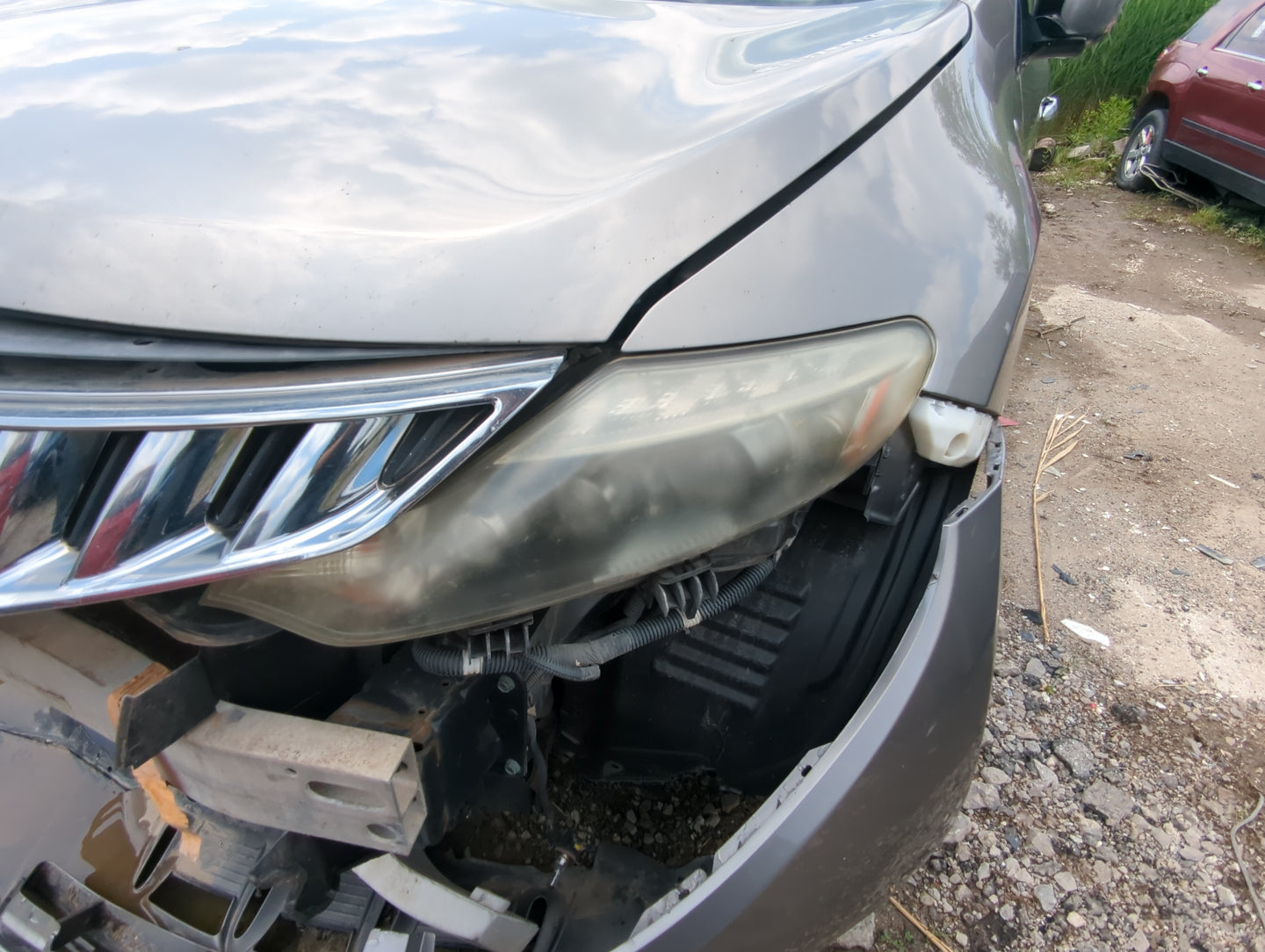 2009-2009 Nissan Murano Driver Left Oem Head Light Headlight Lamp - Oemusedautoparts1.com
