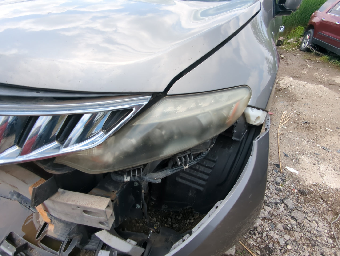 2009-2009 Nissan Murano Driver Left Oem Head Light Headlight Lamp - Oemusedautoparts1.com