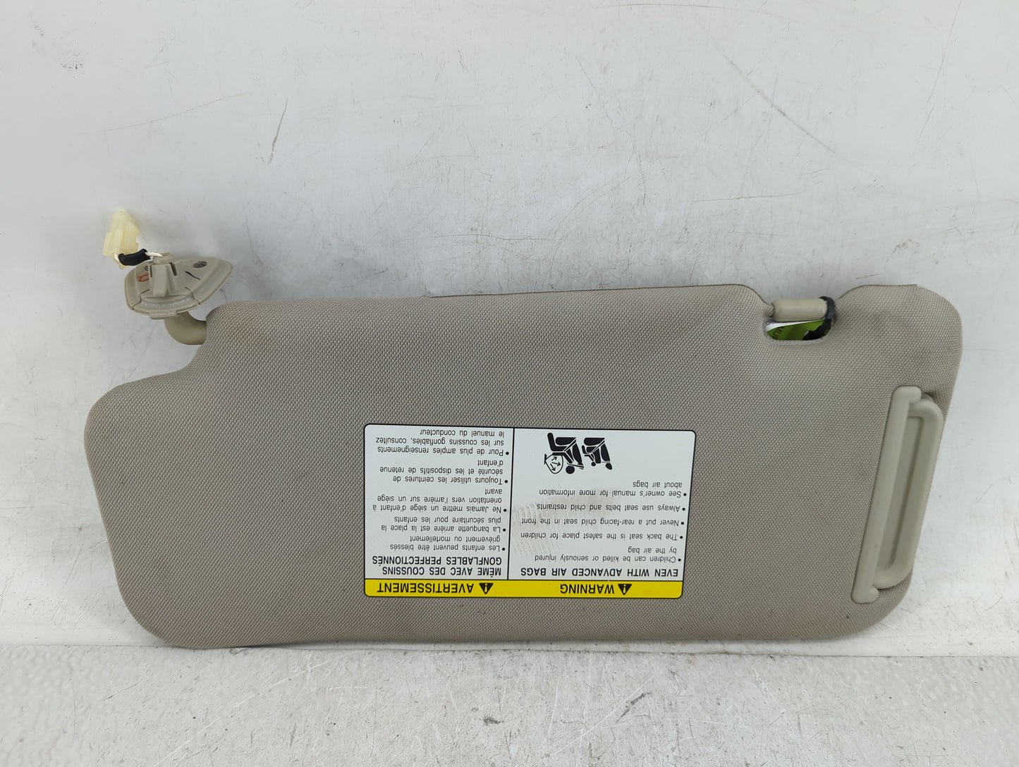 2009-2014 Nissan Murano Sun Visor Shade Replacement Driver Left Mirror Fits Fits 2009 2010 2011 2012 2013 2014 OEM Used Auto