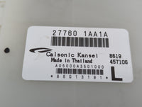 2009-2009 Nissan Murano Temperature Control Module 27760 1aa1a - Oemusedautoparts1.com