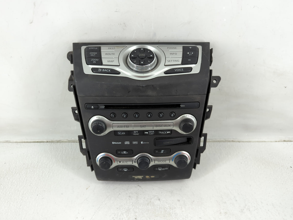 2009 Nissan Murano Radio Control Panel 1171149 - Oemusedautoparts1.com