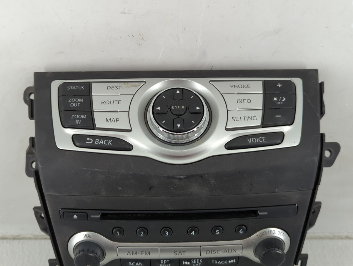 2009 Nissan Murano Radio Control Panel 1171149 - Oemusedautoparts1.com