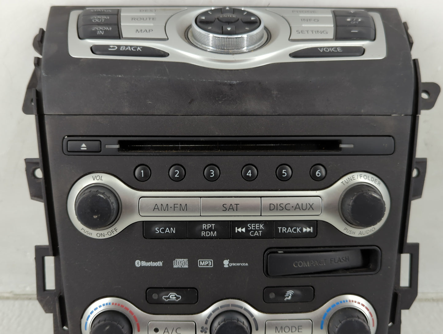 2009 Nissan Murano Radio Control Panel - Oemusedautoparts1.com