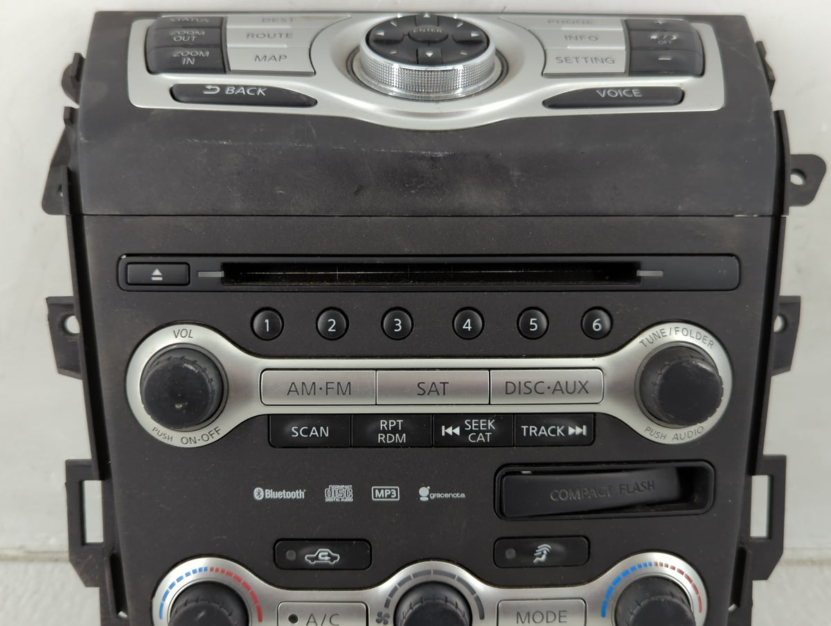 2009 Nissan Murano Radio Control Panel 1171149 - Oemusedautoparts1.com