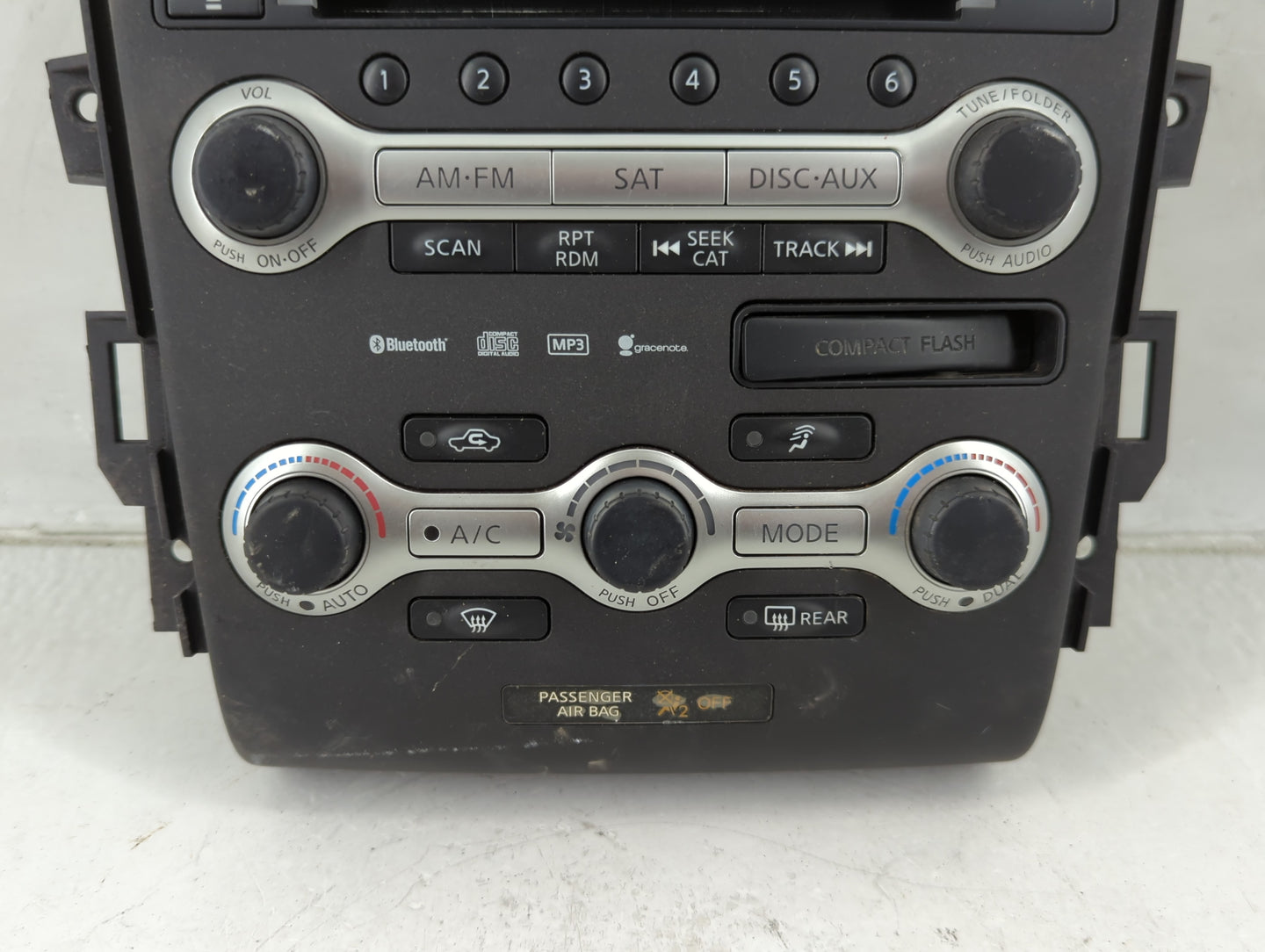 2009 Nissan Murano Radio Control Panel - Oemusedautoparts1.com
