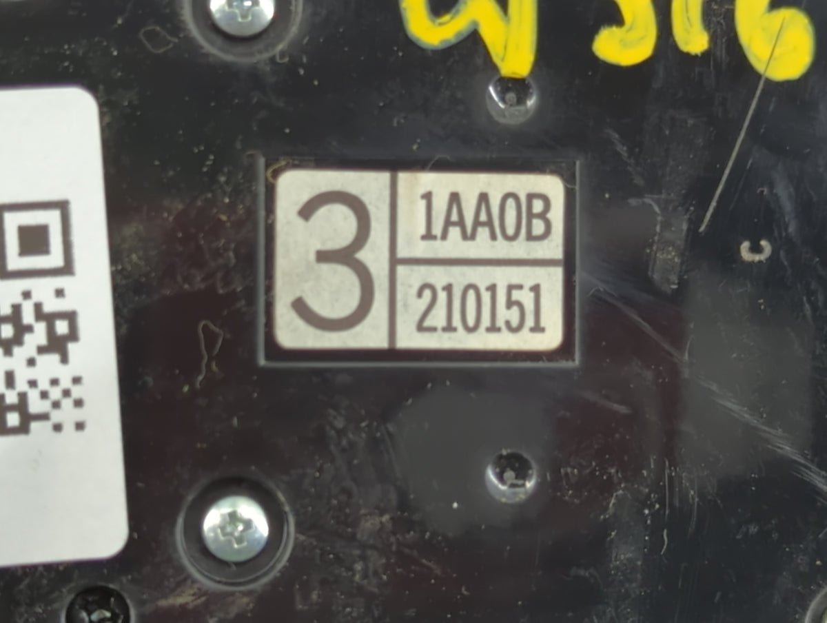 2009 Nissan Murano Radio Control Panel 1171149 - Oemusedautoparts1.com