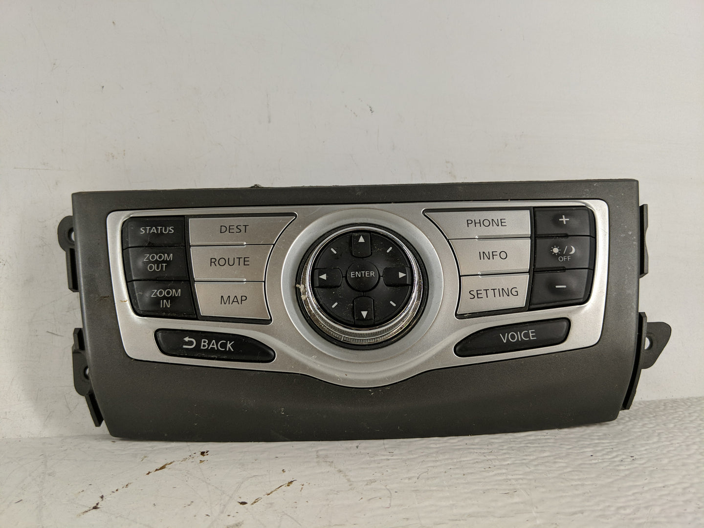 2009-2010 Nissan Murano Radio AM FM Cd Player Receiver Replacement P/N:1AA0B 210151 Fits Fits 2009 2010 OEM Used Auto Parts 