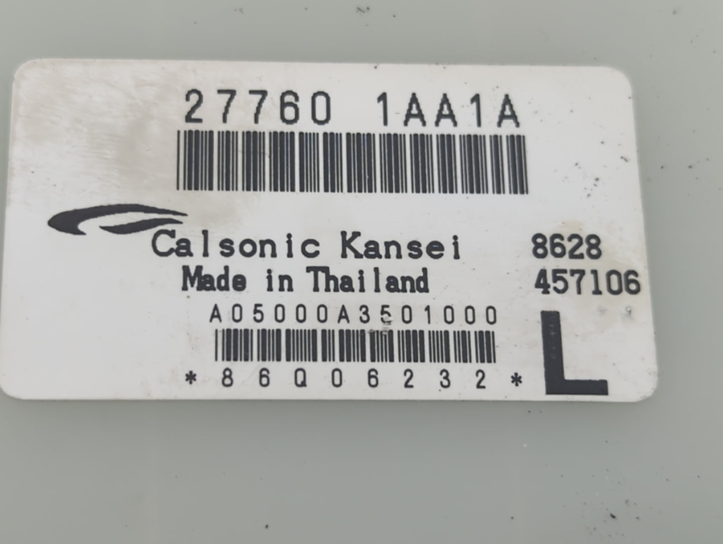 2009-2009 Nissan Murano Temperature Control Module 277601aa1a - Oemusedautoparts1.com