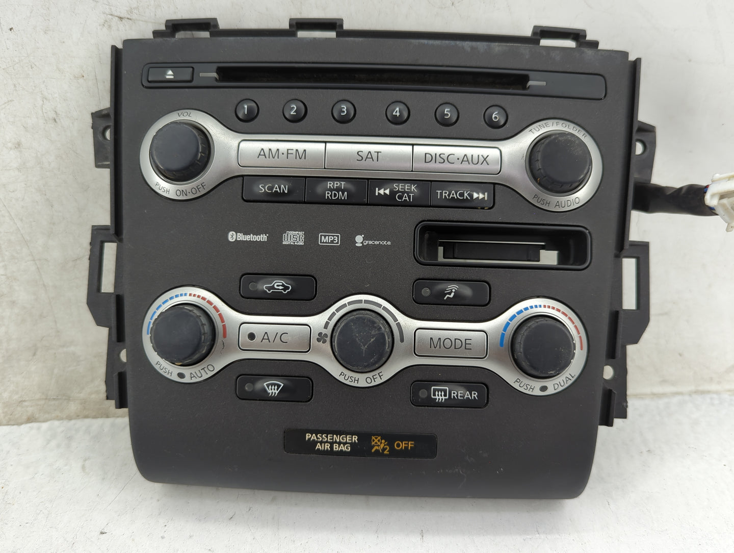 2009 Nissan Murano Climate Control Module Temperature AC/Heater Replacement P/N:F21PB974 1AA0B, 210101 Fits OEM Used Auto Pa