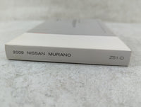 2009 Nissan Murano Owners Manual Book Guide P/N:OM9E-0Z51U2 UTSB0-E9U2K OEM Used Auto Parts - Oemusedautoparts1.com