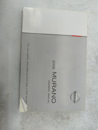 2009 Nissan Murano Owners Manual Book Guide P/N:0M9E-0Z51U2 OEM Used Auto Parts - Oemusedautoparts1.com