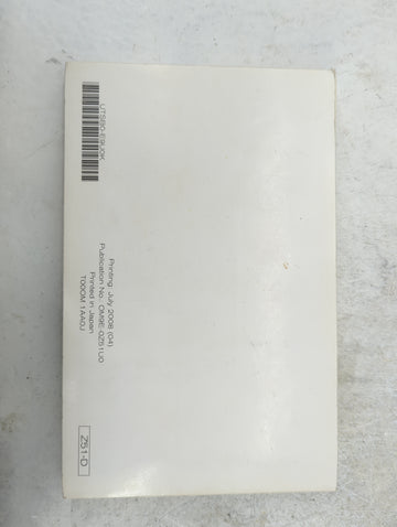 2009 Nissan Murano Owners Manual Book Guide P/N:0M9E-0Z51U0 UTSB0-F9U0K OEM Used Auto Parts