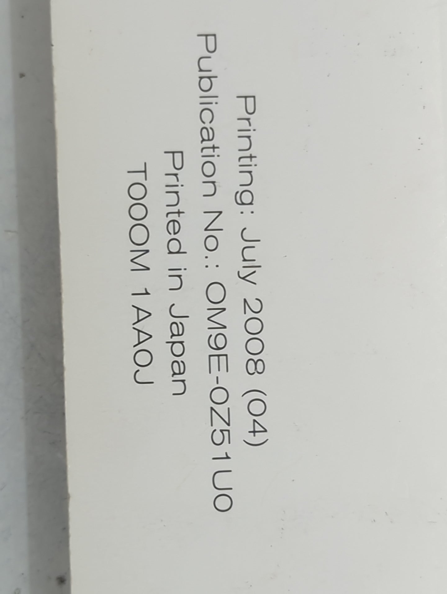 2009 Nissan Murano Owners Manual Book Guide P/N:0M9E-0Z51U0 UTSB0-F9U0K OEM Used Auto Parts - Oemusedautoparts1.com