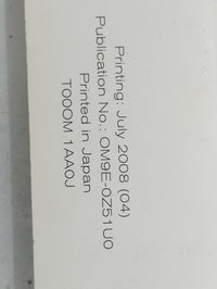 2009 Nissan Murano Owners Manual Book Guide P/N:0M9E-0Z51U0 UTSB0-F9U0K OEM Used Auto Parts - Oemusedautoparts1.com
