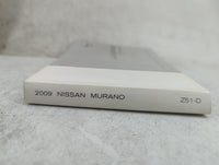 2009 Nissan Murano Owners Manual Book Guide P/N:0M9E-0Z51U0 UTSB0-F9U0K OEM Used Auto Parts - Oemusedautoparts1.com