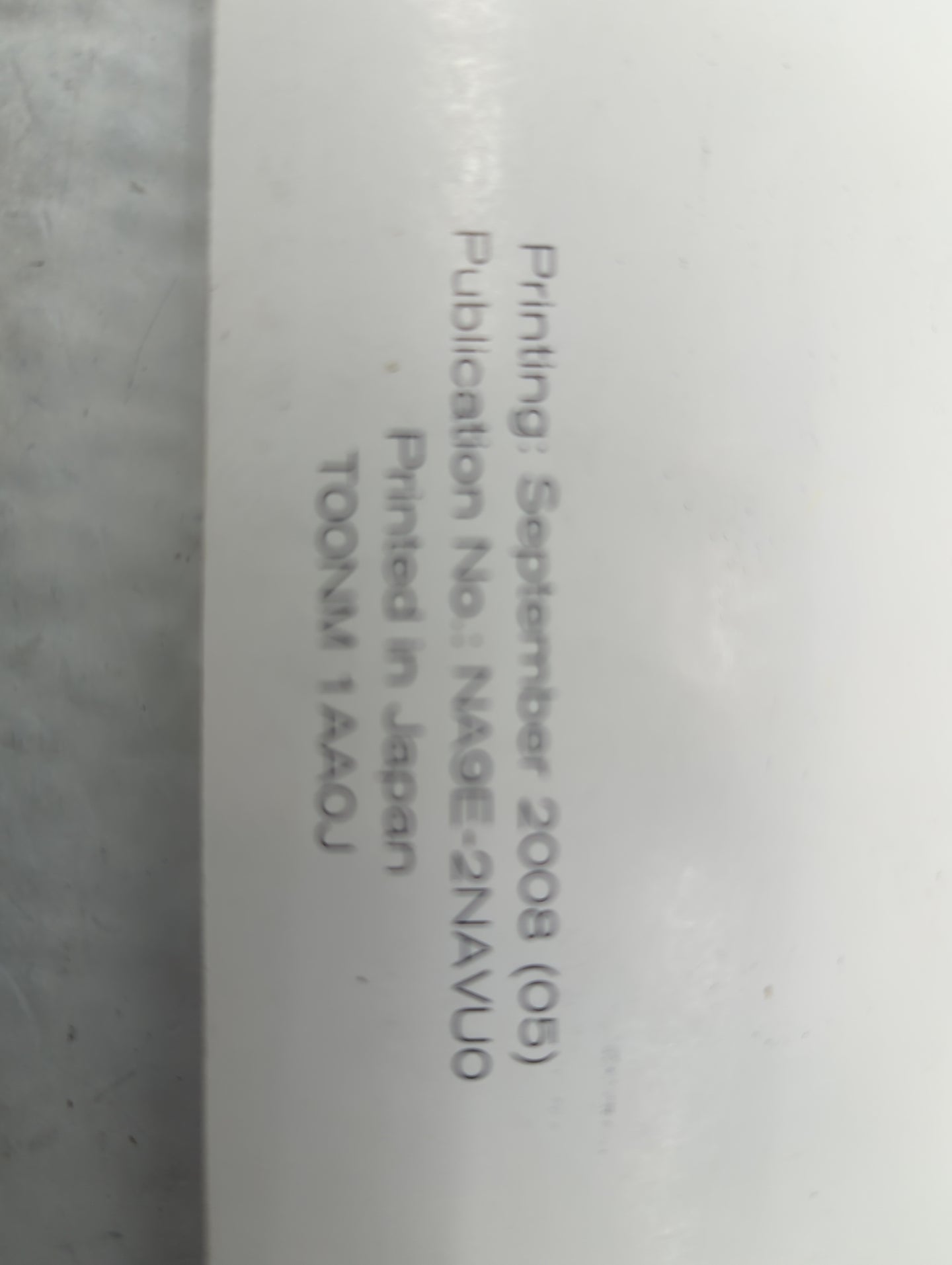 2009 Nissan Murano Owners Manual Book Guide P/N:NA9E-2NAVU0 UTN02-E9U0K, T00NM 1AA0J OEM Used Auto Parts - Oemusedautoparts1