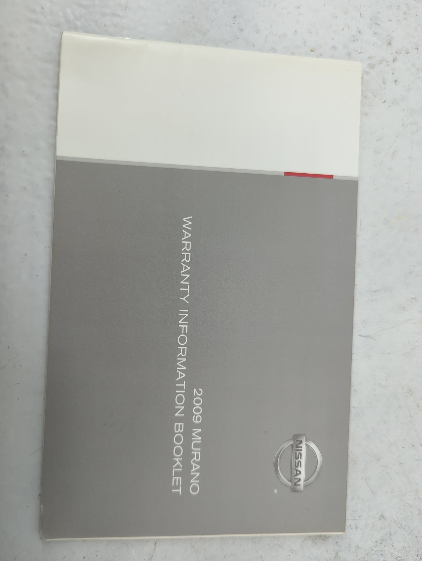 2009 Nissan Murano Owners Manual Book Guide P/N:NA9E-2NAVU0 UTN02-E9U0K, T00NM 1AA0J OEM Used Auto Parts - Oemusedautoparts1