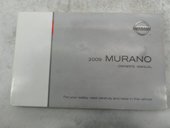compare product 2009 Nissan Murano Owners Manual Book Guide P/N:OM9E-0Z51U0 T00OM1AA0J OEM Used Auto Parts