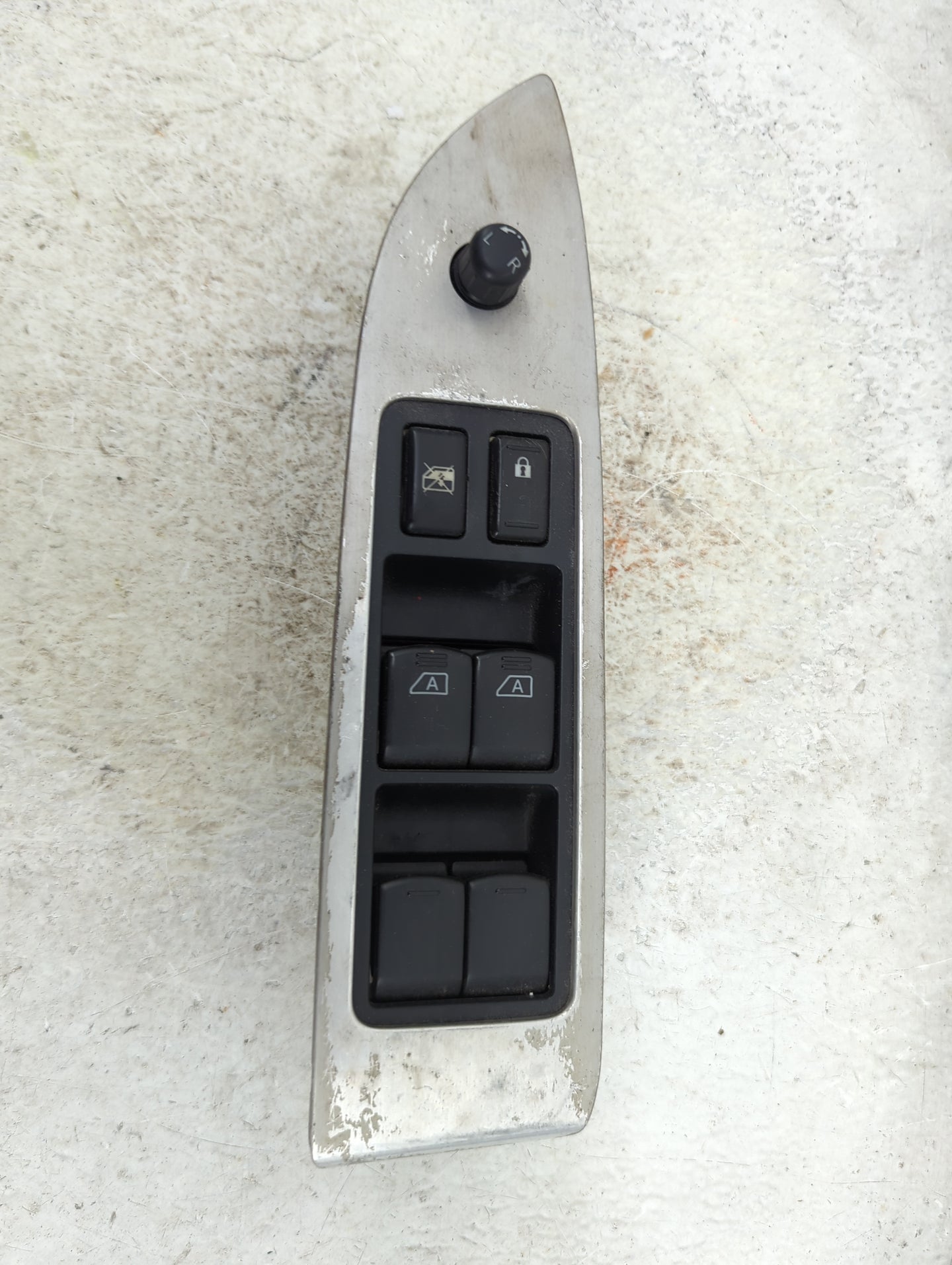 2009-2014 Nissan Murano Master Power Window Switch Replacement Driver Side Left P/N:25401 1AA0A Fits OEM Used Auto Parts - O