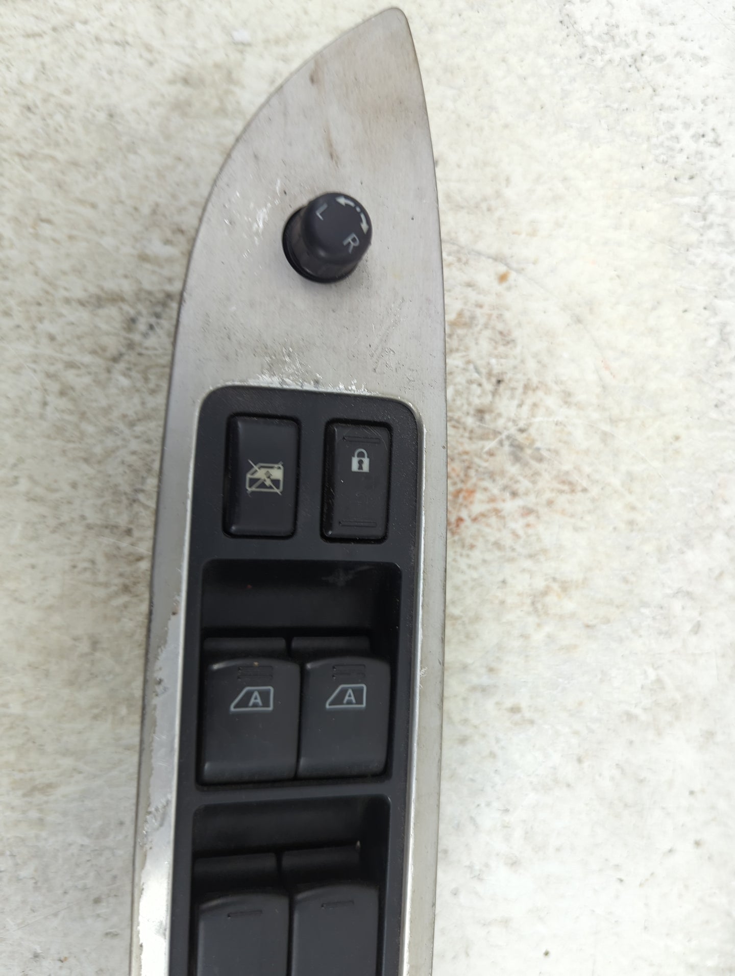 2009-2014 Nissan Murano Master Power Window Switch Replacement Driver Side Left P/N:25401 1AA0A Fits OEM Used Auto Parts - O