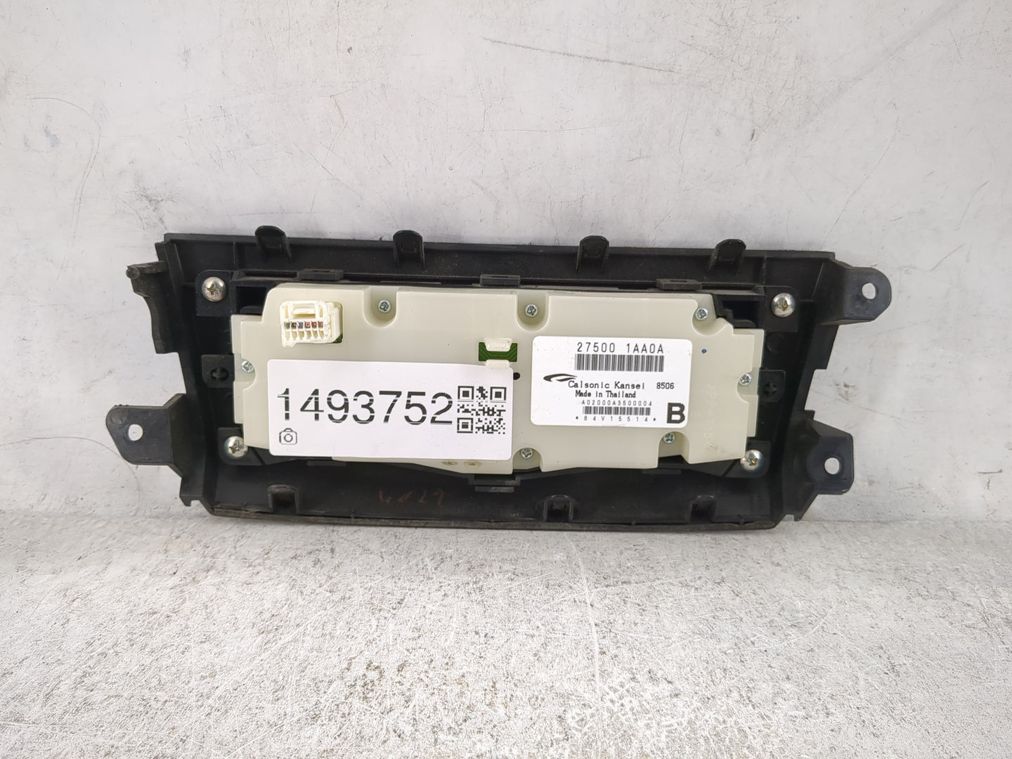 2009 Nissan Murano Climate Control Module Temperature AC/Heater Replacement P/N:27500 1AA0A Fits OEM Used Auto Parts - Oemus