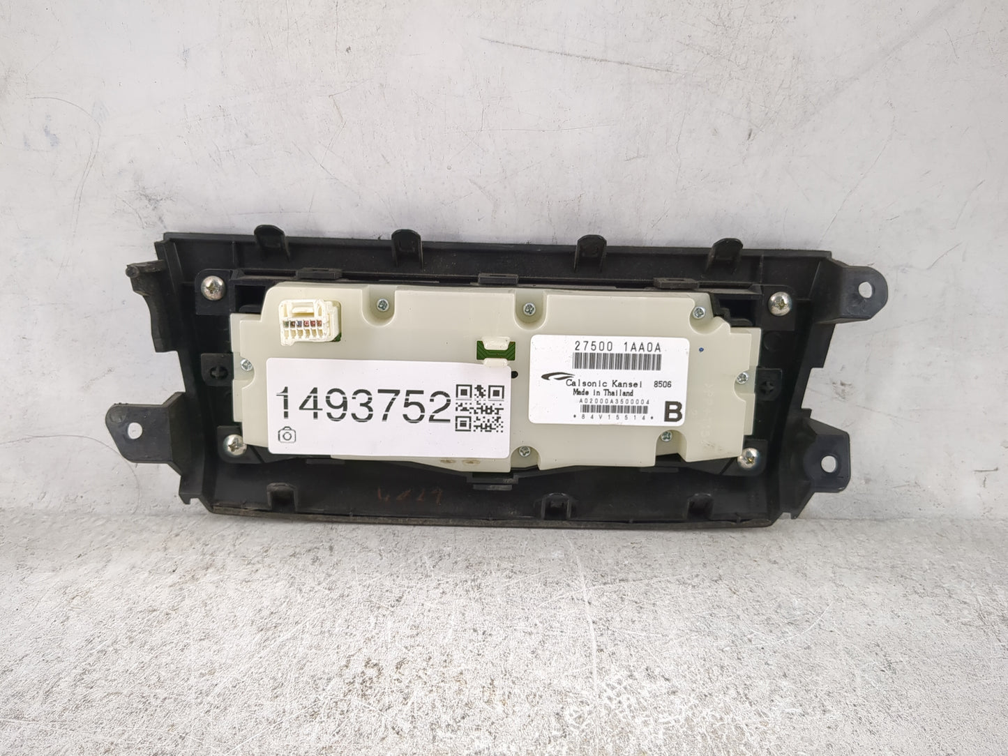 2009 Nissan Murano Climate Control Module Temperature AC/Heater Replacement P/N:27500 1AA0A Fits OEM Used Auto Parts - Oemus
