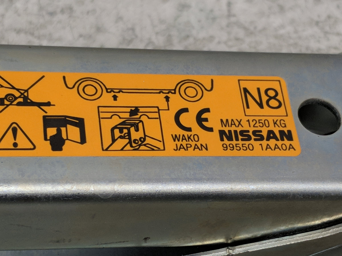 2009 Nissan Murano Spare Scissor Car Jack - Oemusedautoparts1.com
