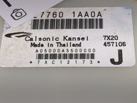 2009 Nissan Murano Body Control Module Bcm 277601aa0a|a05000a3500000 - Oemusedautoparts1.com