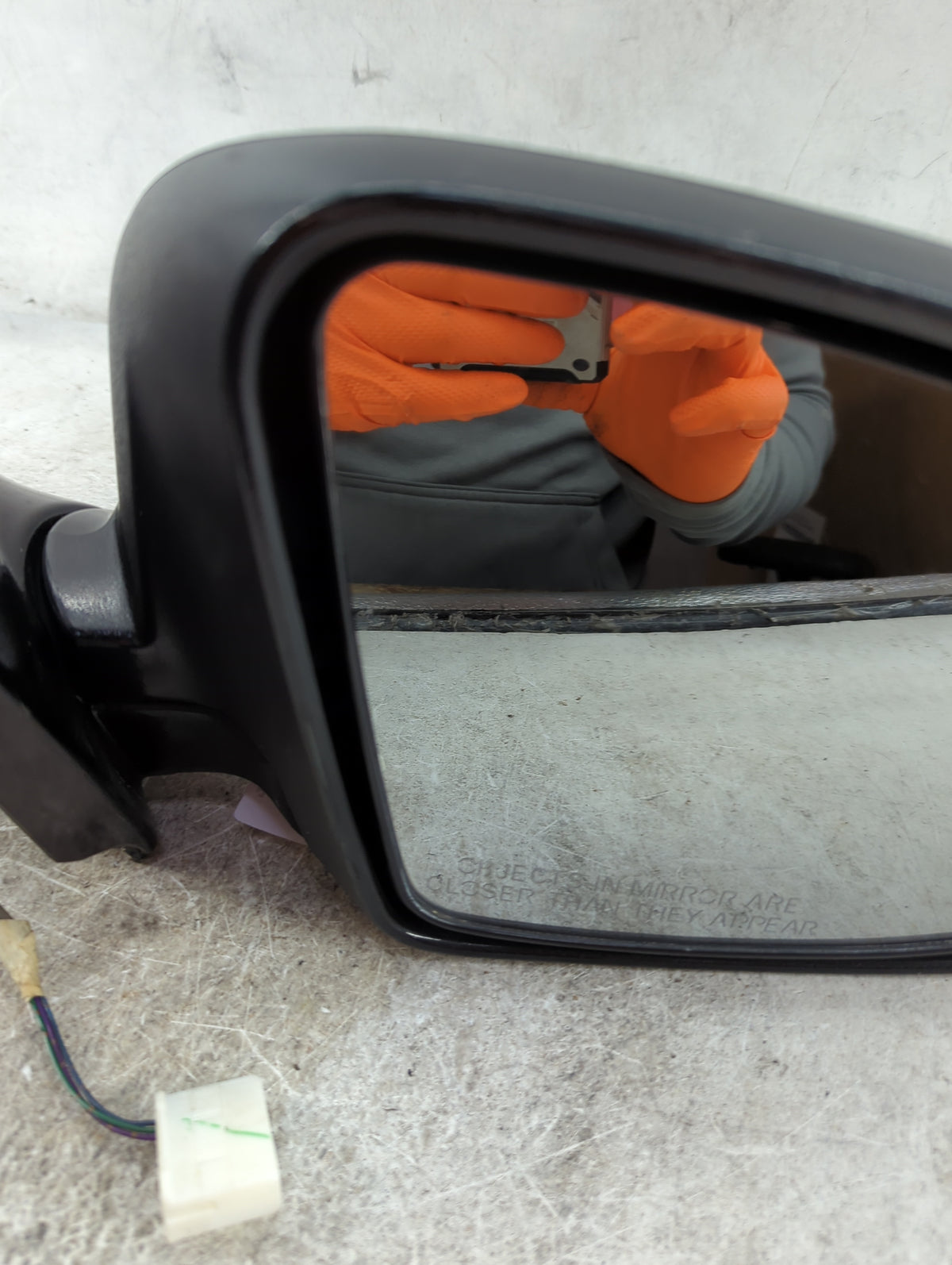 2009-2014 Nissan Murano Passenger Side View Mirror - Right Door Mirror OEM Used - Oemusedautoparts1.com