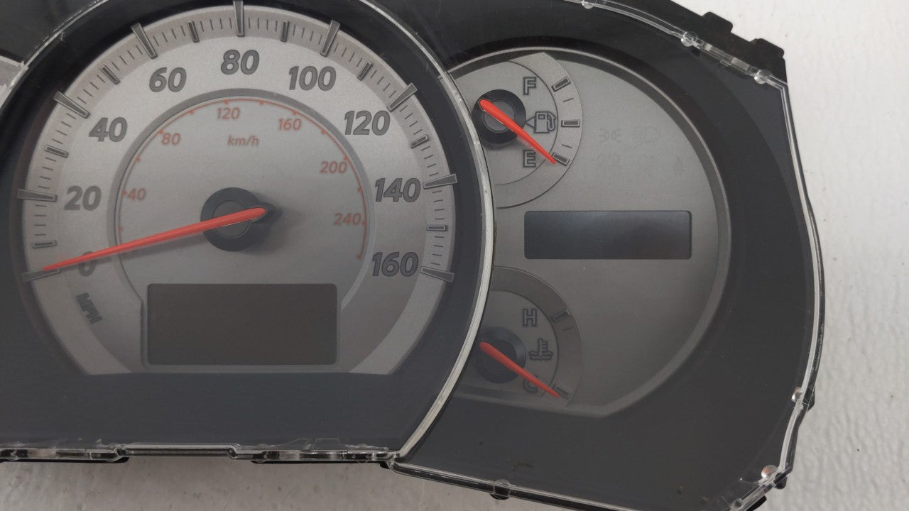 2009 Nissan Murano Instrument Cluster Speedometer Gauges P/N:TA 1AA0B Miles: Fits OEM Used Auto Parts - Oemusedautoparts1.co