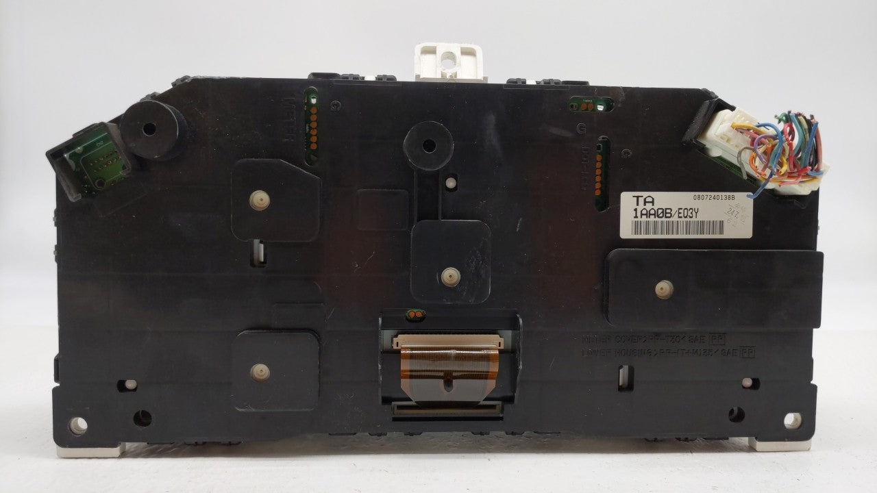 2009 Nissan Murano Instrument Cluster Speedometer Gauges P/N:TA 1AA0B Miles: Fits OEM Used Auto Parts - Oemusedautoparts1.co